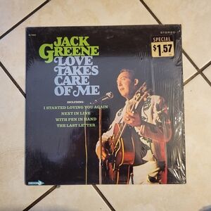 Jack Greene Love Takes Care Of Me Vinyl Record Shrink
